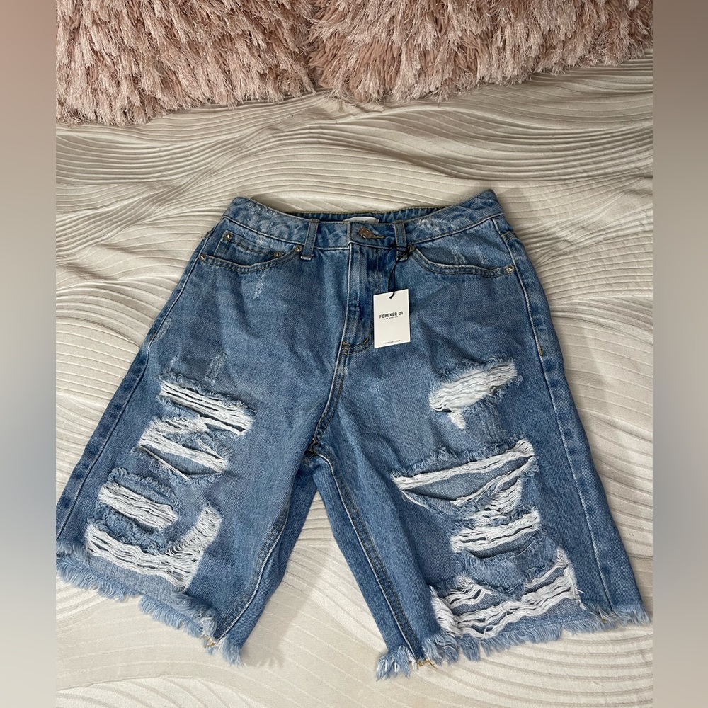 Dark Wash Shorts